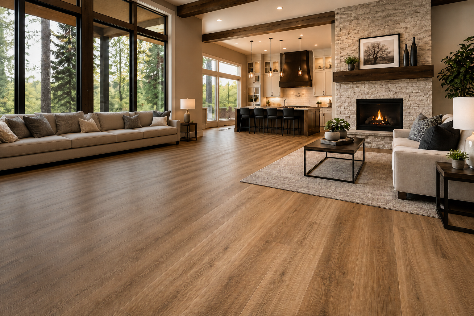 Luxury Vinyl Plank Installation